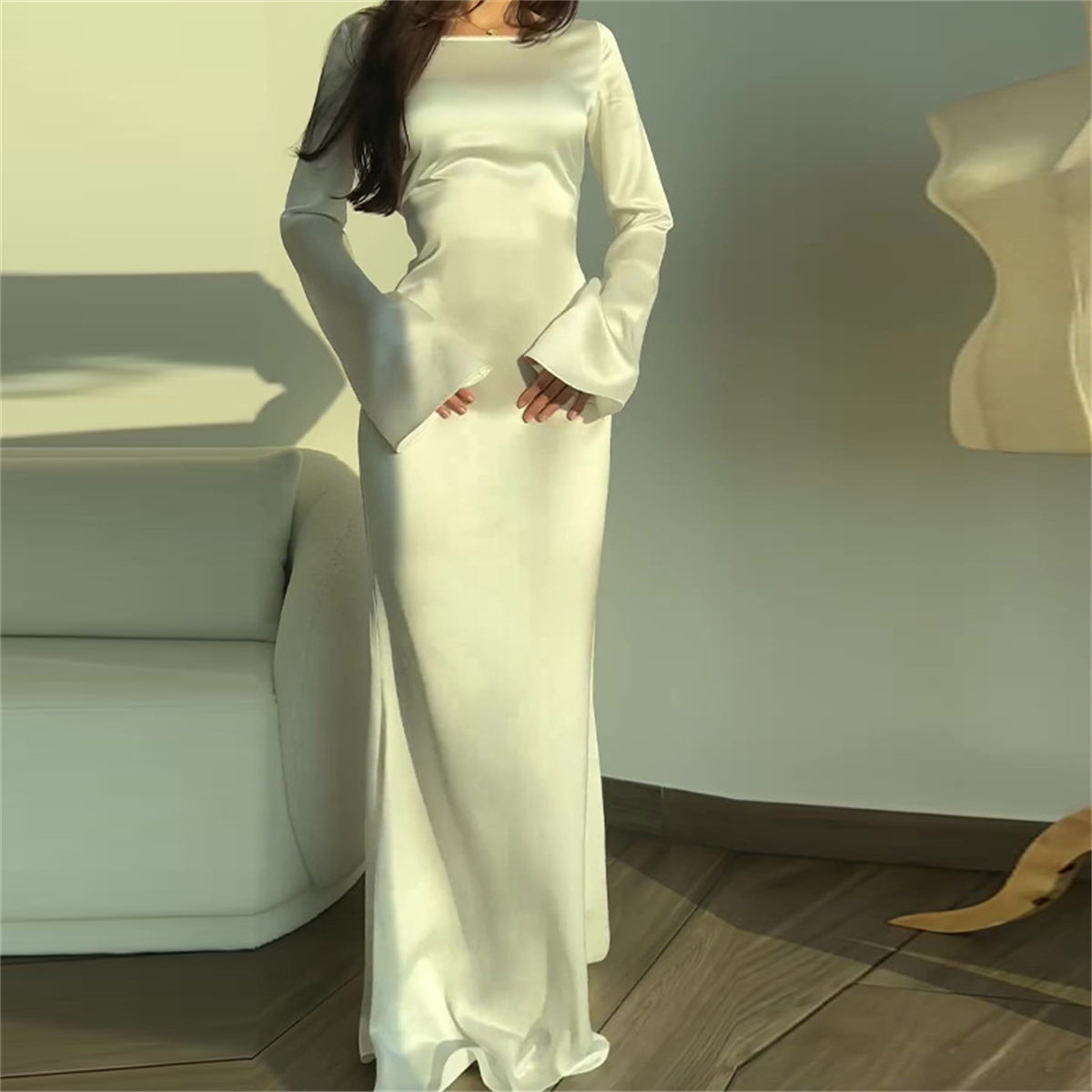 Silk Maxi Dress