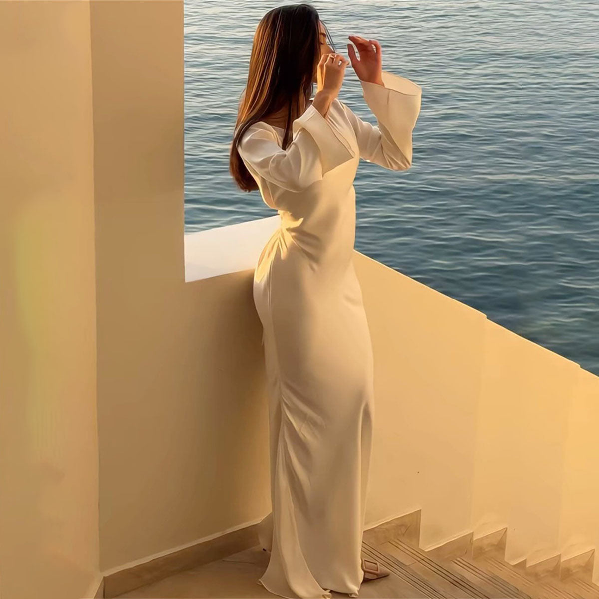 Silk Maxi Dress